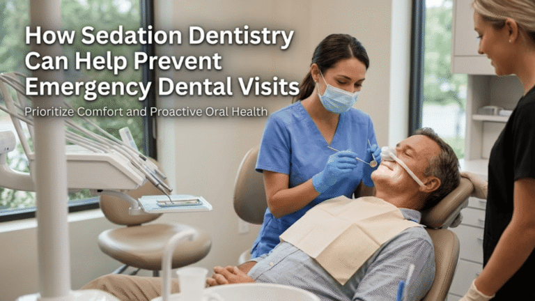 How Sedation Dentistry Can Help Prevent Emergency Dental Visits